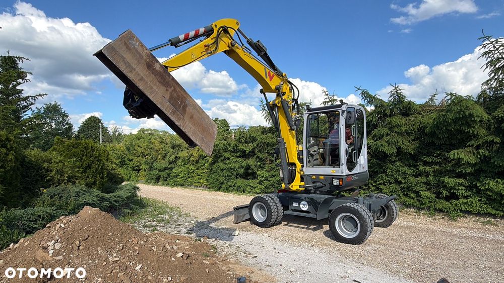 Wacker Neuson Koparka Kołowa 6 TON Wacker NEUSON 6503 -2 Pług Ramię Long 3 Łamane POWERTILT Lenhoff Klimatyzacja łyżki przedsiębierne MS03 6503 ew65 wiertnica  Takeuchi TB175W Yanmar B75W widły grabie - 7