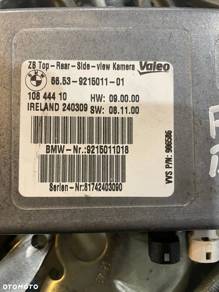 BMW NR 9215011018 F01 F02 F07 F10 F30 MODUŁ KAMERY 9215011 - 2