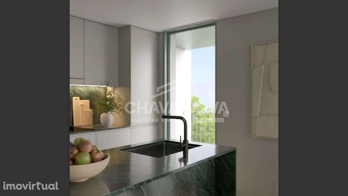 Apartamento T2 novo c/ Varanda , L. Garagem e Arrumos - Próximo do mar - Grande imagem: 3/11