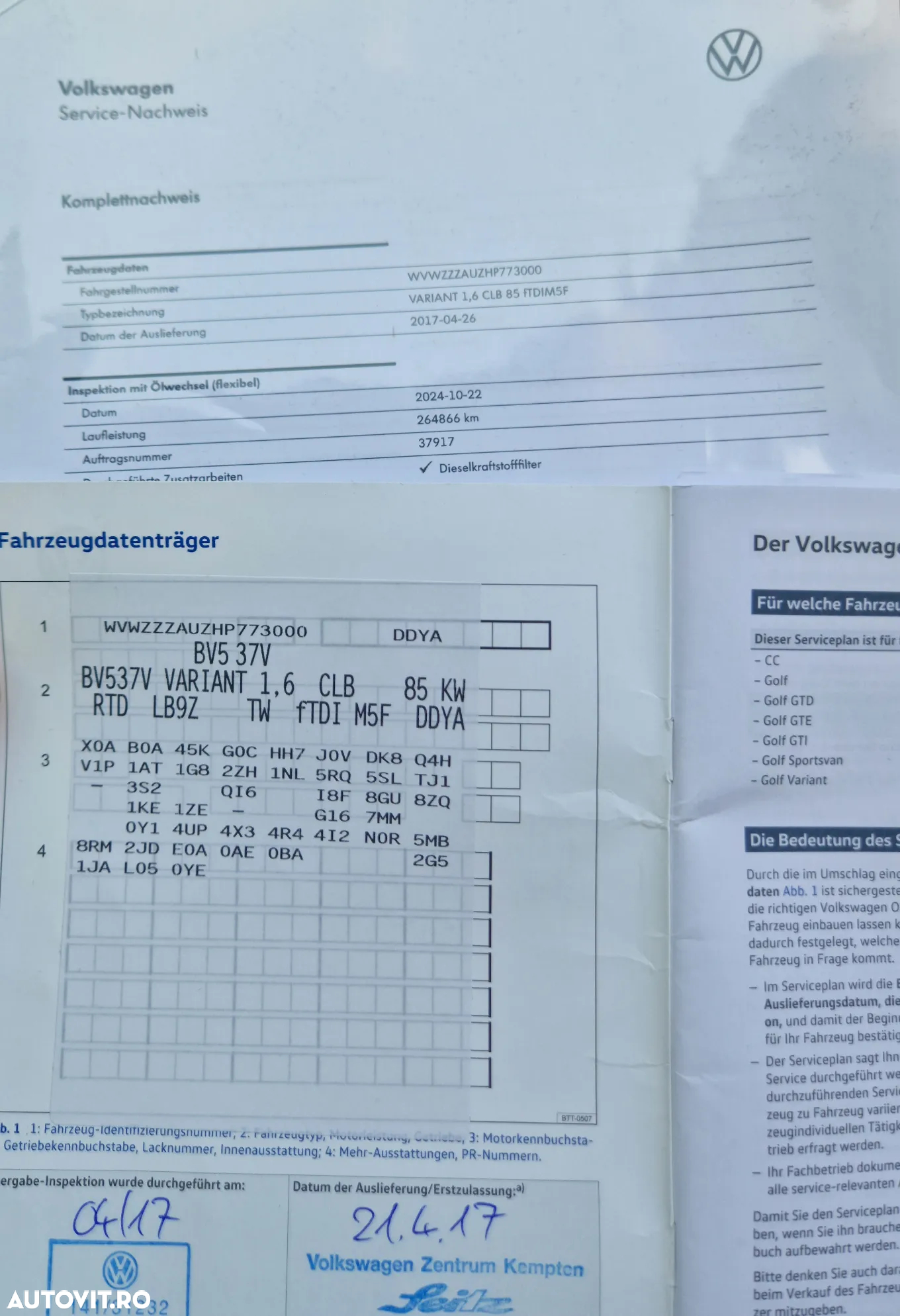 Volkswagen Golf Variant 1.6 TDI (BlueMotion Technology) Trendline - 24