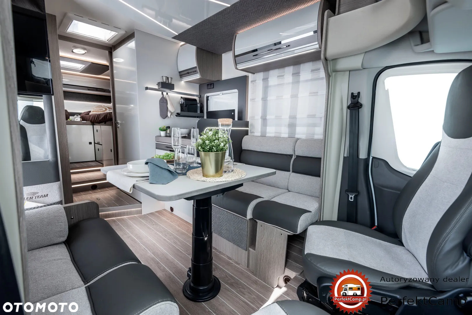 Roller Team ZEFIRO 287TL NOWY MODEL 2025  AUTOMAT 165KM TV 32 CALE ROUTER WIFI BAGAŻNIK NA ROWERY ISOFIX - 3