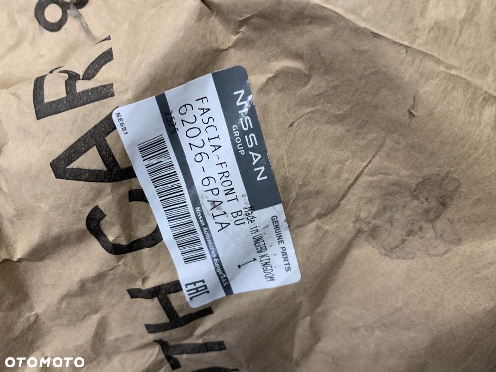 NOWY ORYGINALNY SPOILER ZDERZAK PRZEDNI PRZÓD NISSAN JUKE II 2 PDC F16 19-24 62026-6PA1A - 11