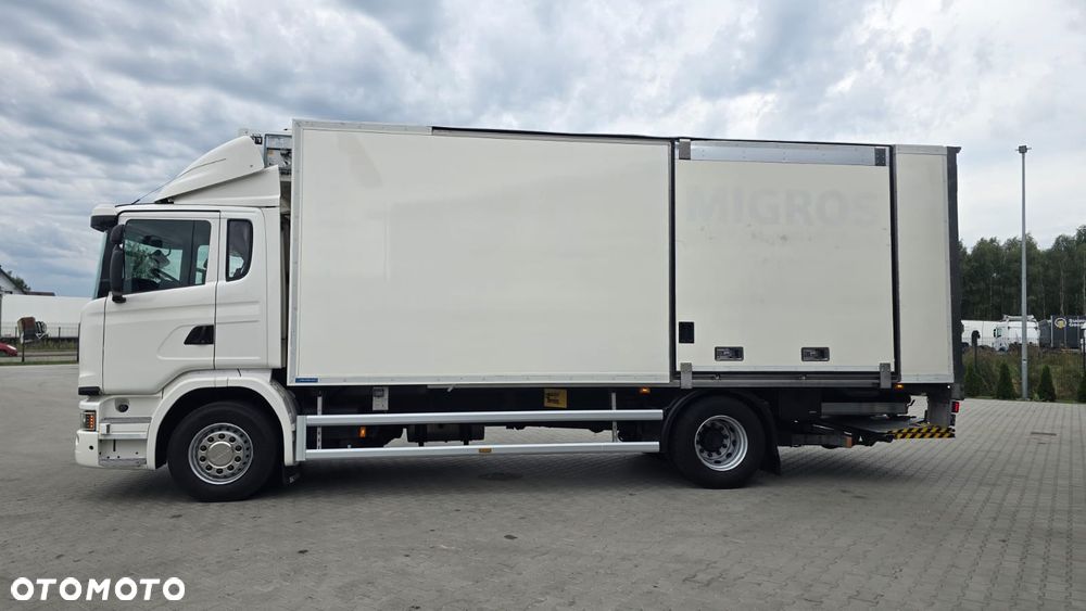 Scania G410 Euro 6  bez EGR 4x2 chłodnia full air kurierka rama do zabudowy import Szwajcaria piękny stan! - 29