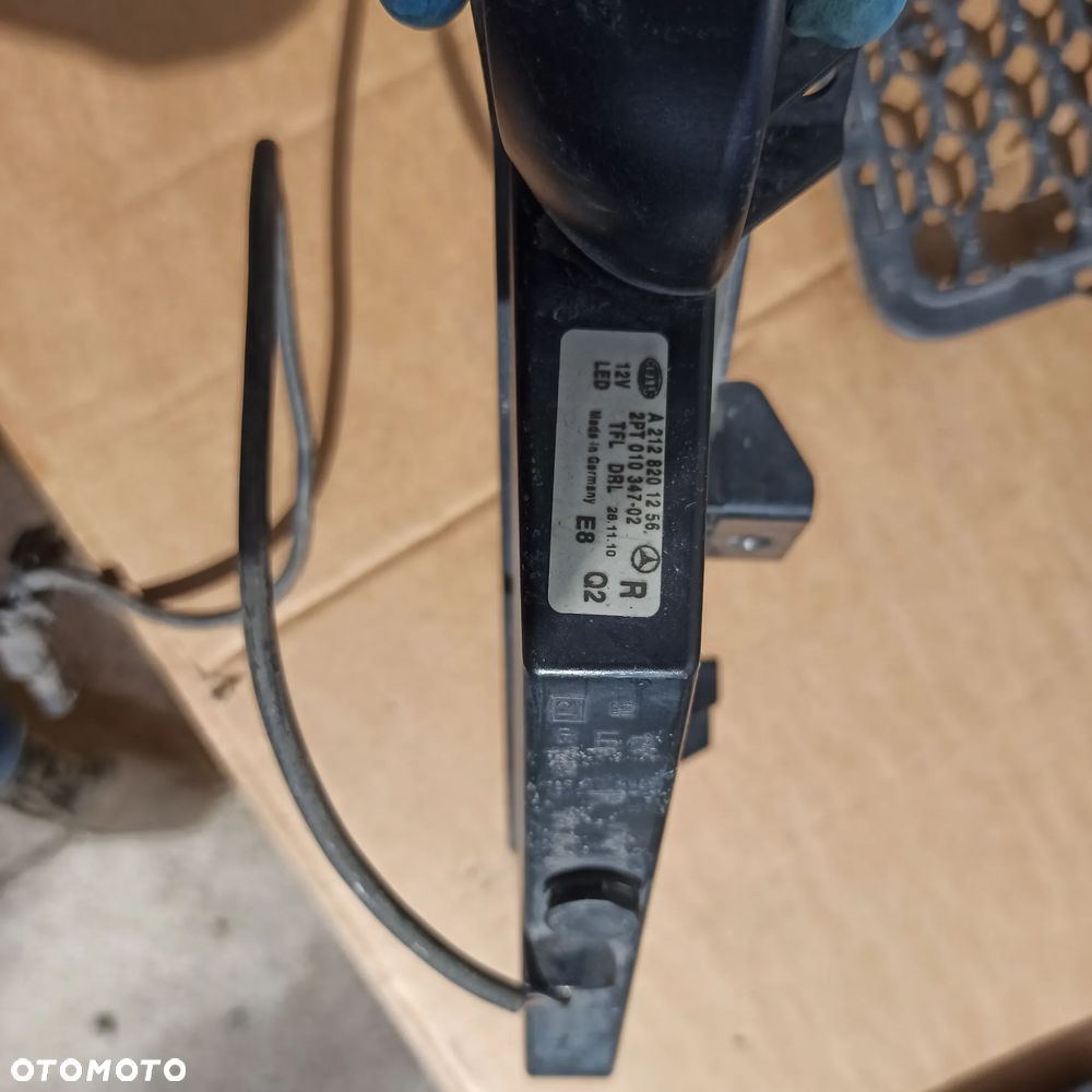 W212 AMG LAMPA LED DRL PRAWY LEWY KRATKA A2128201256 - 6