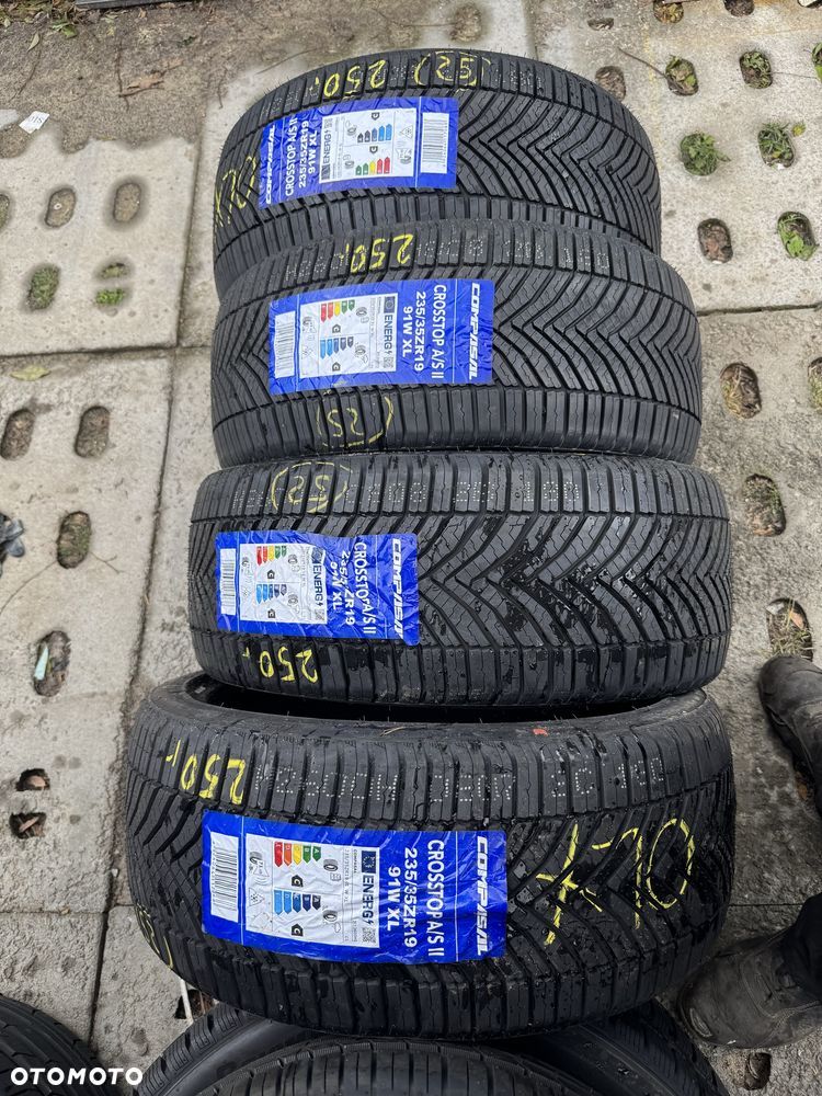 Nowe opony wielosezonowe całoroczne 235/35/19 Compasal 4 sztuki 2025r