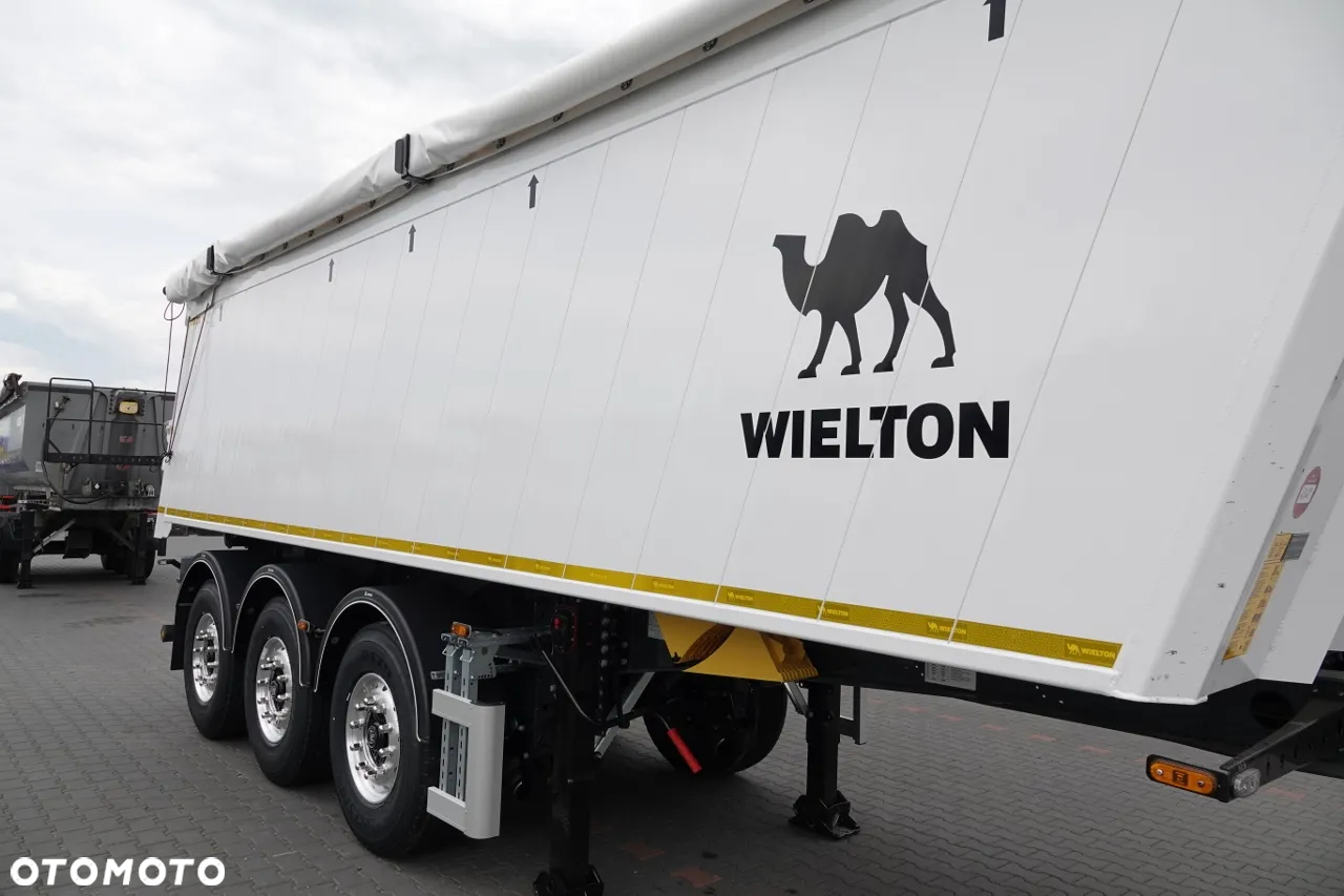 Wielton WYWROTKA ALUMINIOWA 30 M3 / FABRYCZNIE NOWA 2025 ROK / ALUFELGI / BOGATE WYPOSAŻENIE / OŚ PODNOSZONA / SAF /  DOSTĘPNA OD RĘKI - 11