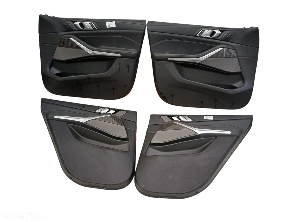 FOTEL FOTELE WNĘTRZE TAPICERKA PODŁOKIETNIK BMW X5 G05 INDIVIDUAL VASW Leather Merino black CENA BEZ WYBIERAKA I KONTROL - 10