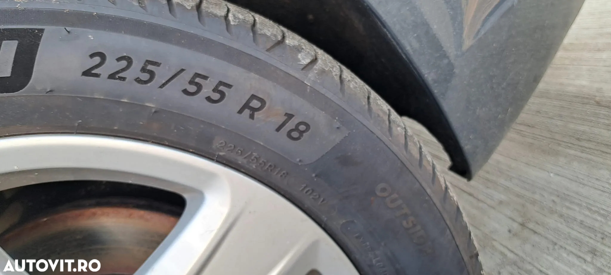 Jante cu anvelope pe 18 225 55 18 michelin 2023 - 6