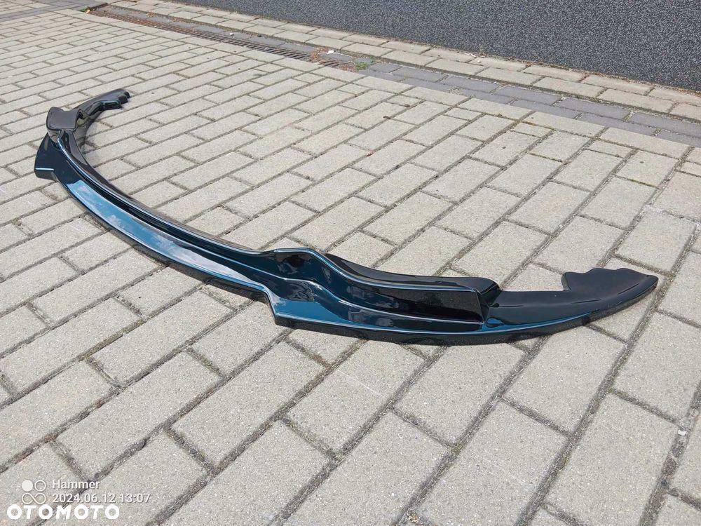 bmw e92 e93 LCI 09-13 splitter zderzaka dokładka spoiler PIANO BLACK - 1