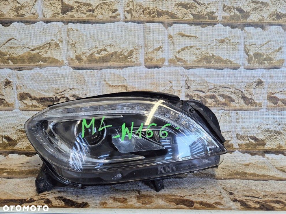 Reflektor Przód strona prawa Mercedes-Benz ML W166 xenon skrętny z led ils - 5