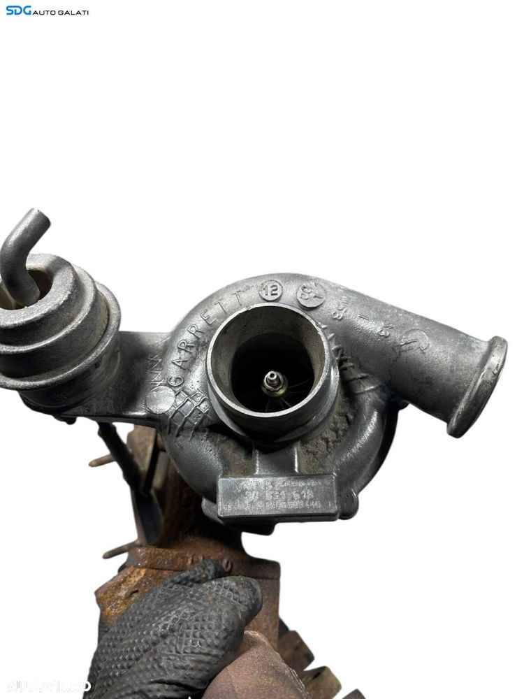 Turbo Turbina Turbosuflanta Opel Vectra B 2.0 DTI 60 KW 1996 - 2002 Cod 454098-2 90531518 [B3789] - 9