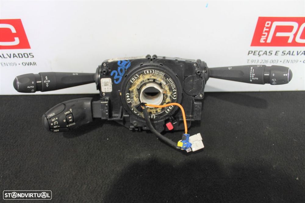 Fita Airbag com Comando do Limpa Para Brisas, Comando das Luzes e Limitador Velocidade Peugeot 308 - 2