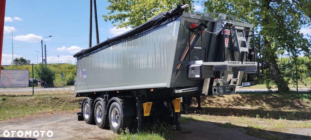 Gras Naczepa wywrotka aluminiowa 26 m3 - 1