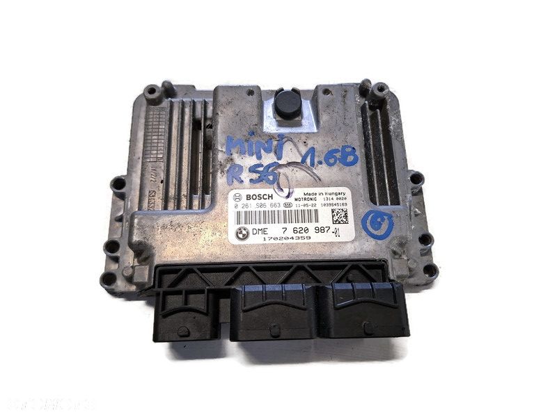 MINI COOPER ONE R56 11r KOMPUTER STEROWNIK SILNIKA 7620987 - 1