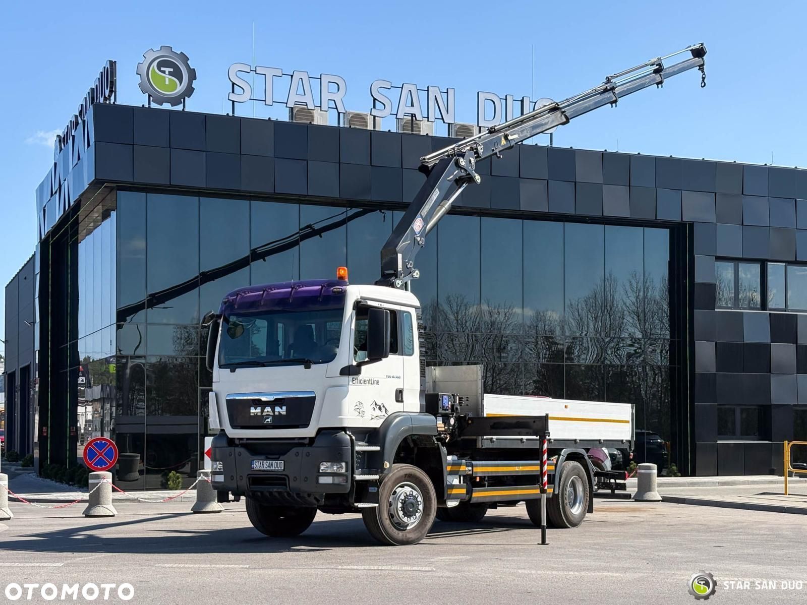 MAN TGS 18.360 4x4 HMF 1720 K-4 HDS Żuraw Crane - 1