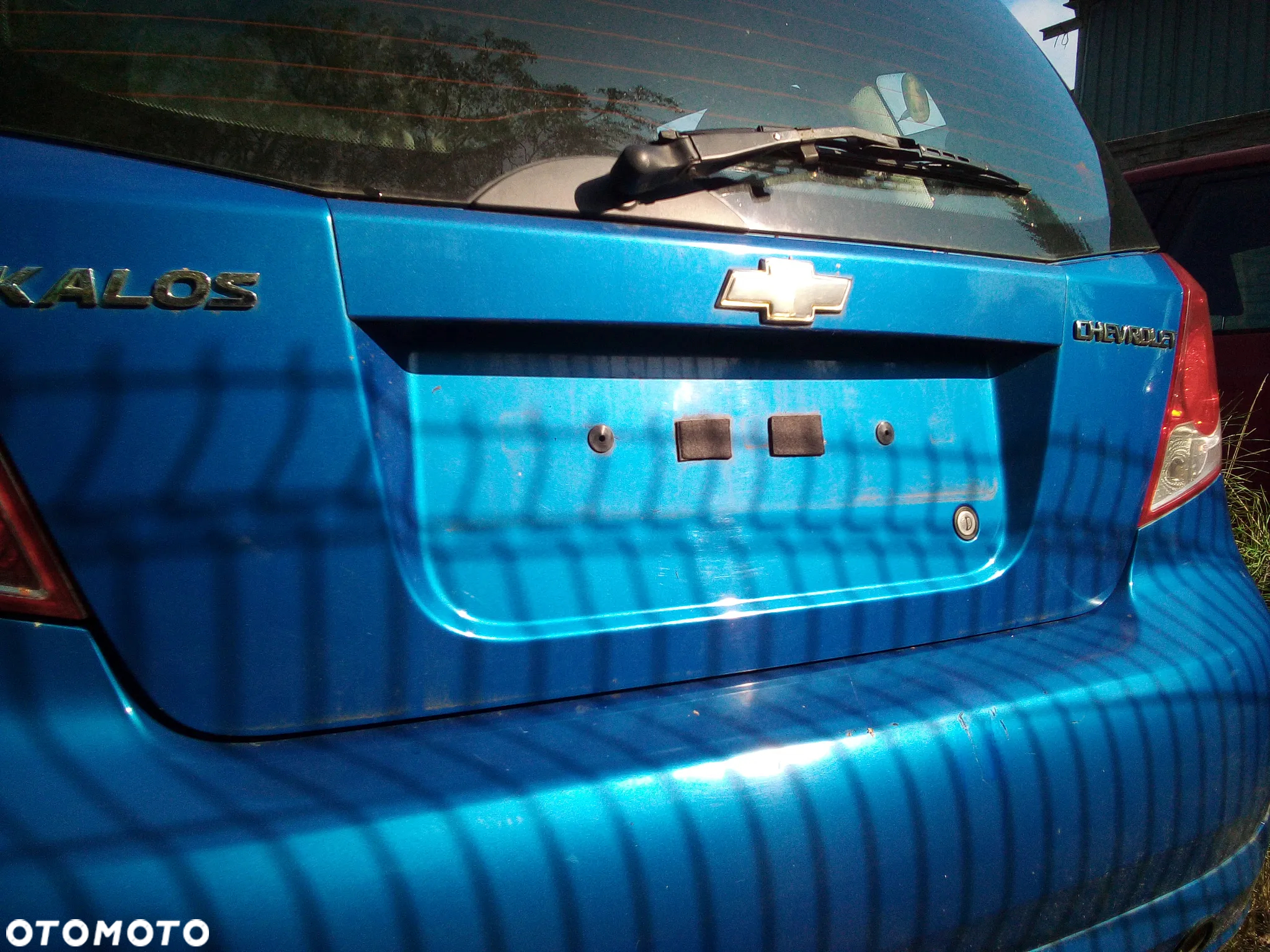 * KLAPA BAGAŻNIKA CHEVROLET AVEO / KALOS T200 HB * - 4