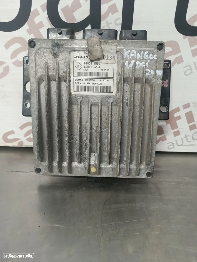 UNIDADE / CENTRALINA DO MOTOR RENAULT KANGOO II / CLIO III 1.5DCI 8200911560 8201112294 28256130 - 1