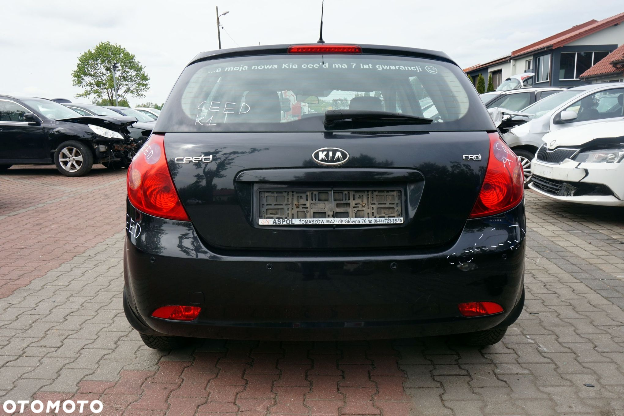 KIA CEED I 5D HB 2009 1K 1.6 CRDI D4FB 115KM W9J5 CZARNY na części - 4