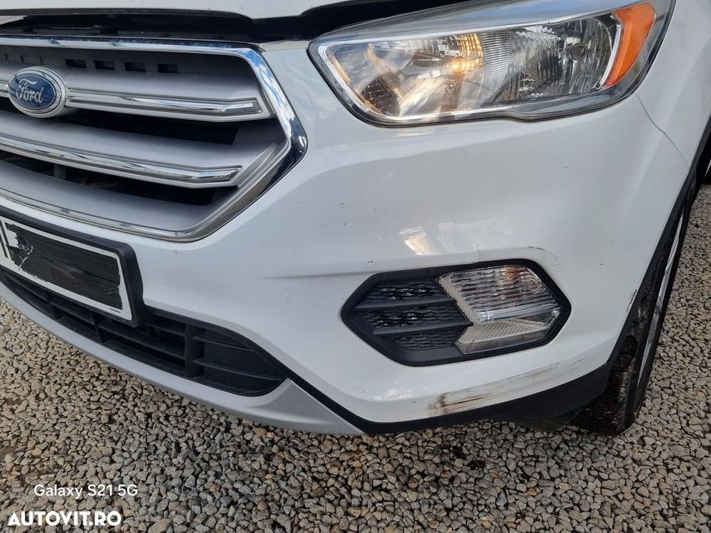 Bara fata Ford Kuga II Facelift 2016 - 2019 WHITE 5 D (1387) model fara spalatoare far - 2