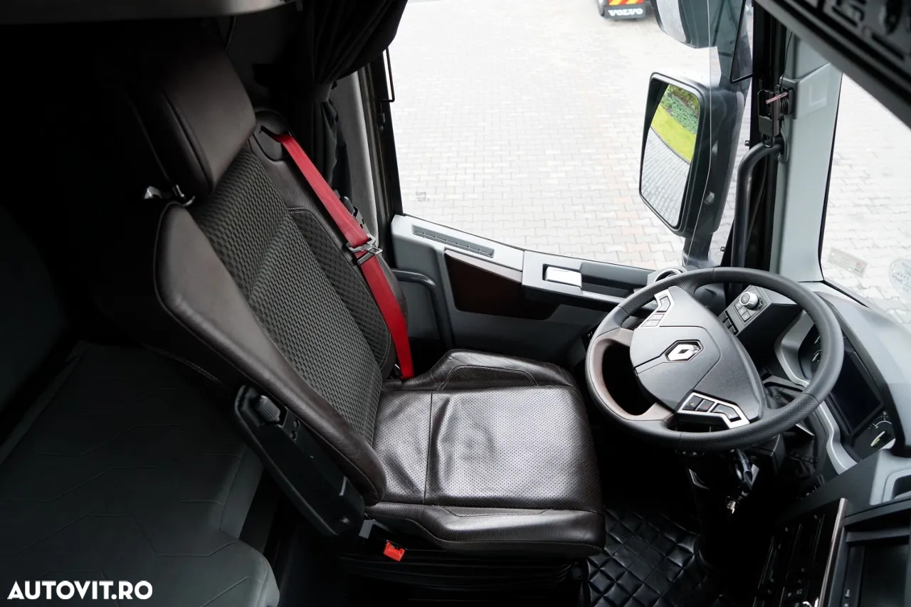 Renault T 520 / RETARDER / FULL AIRMATIC / VERSIUNE RICH / PIELE / METALICĂ / JANTE DIN ALIAJ / CONTRACT DE REPARAȚIE POST-SERVICE - 27