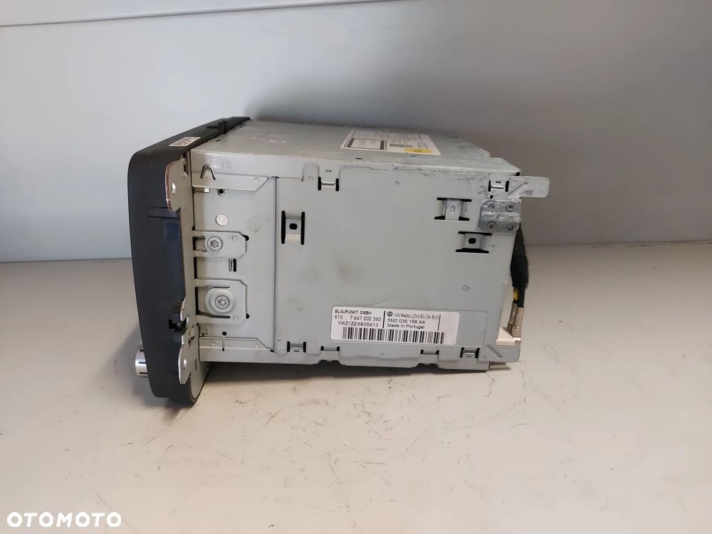 Volkswagen Polo 6R Passat B6 Radio Fabryczne 5M0035186 AA - 3