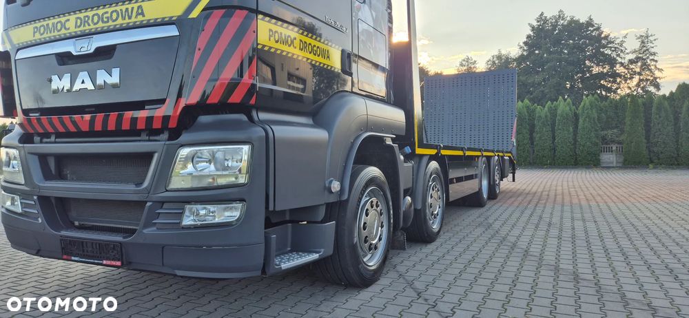 MAN Man Tgs 26.480 8x2 Auto Laweta,najazd ,Pomoc drogowa - 36