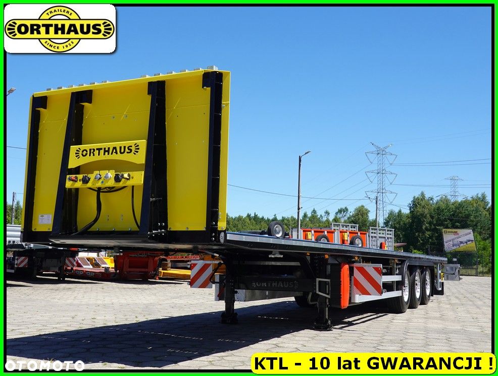 Orthaus Platforma z zamkami konterowymi 20, 30, 40 Ft / Ład. 39.900 kg - SUPER STRONG !!!