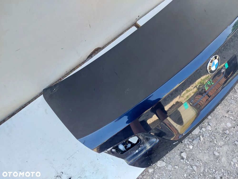 TYLNA KLAPA BAGAŻNIKA BMW E92 MONACOBLAU - 2