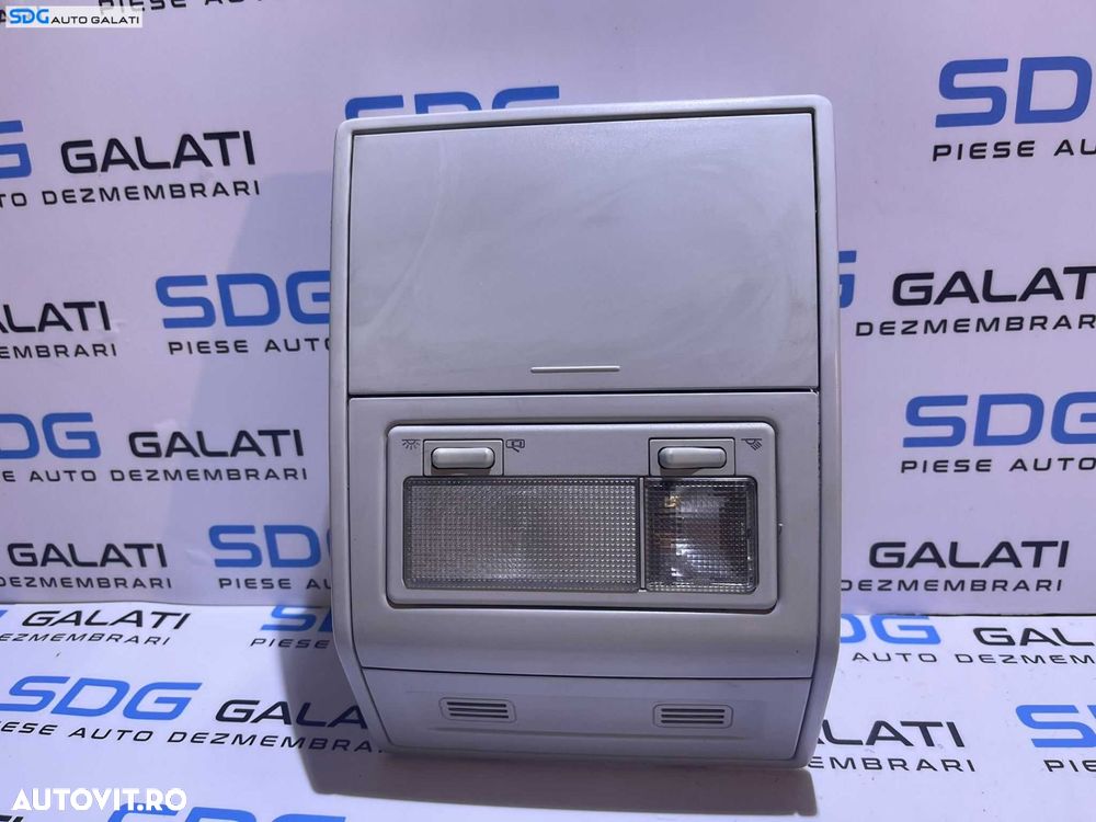 Plafoniera Lumini Lampa Iluminare Interior Habitaclu Suport Ochelari Ford Galaxy 2001 - 2006 Cod 7M3868403C 3M21-519A58-ACW 7M3947105 1M21-13774-AA - 1