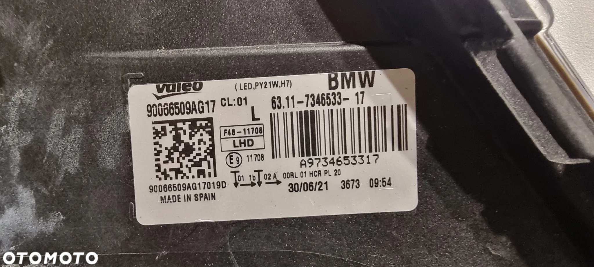 Lampa H7 przód lewa BMW X1 F48 - 4