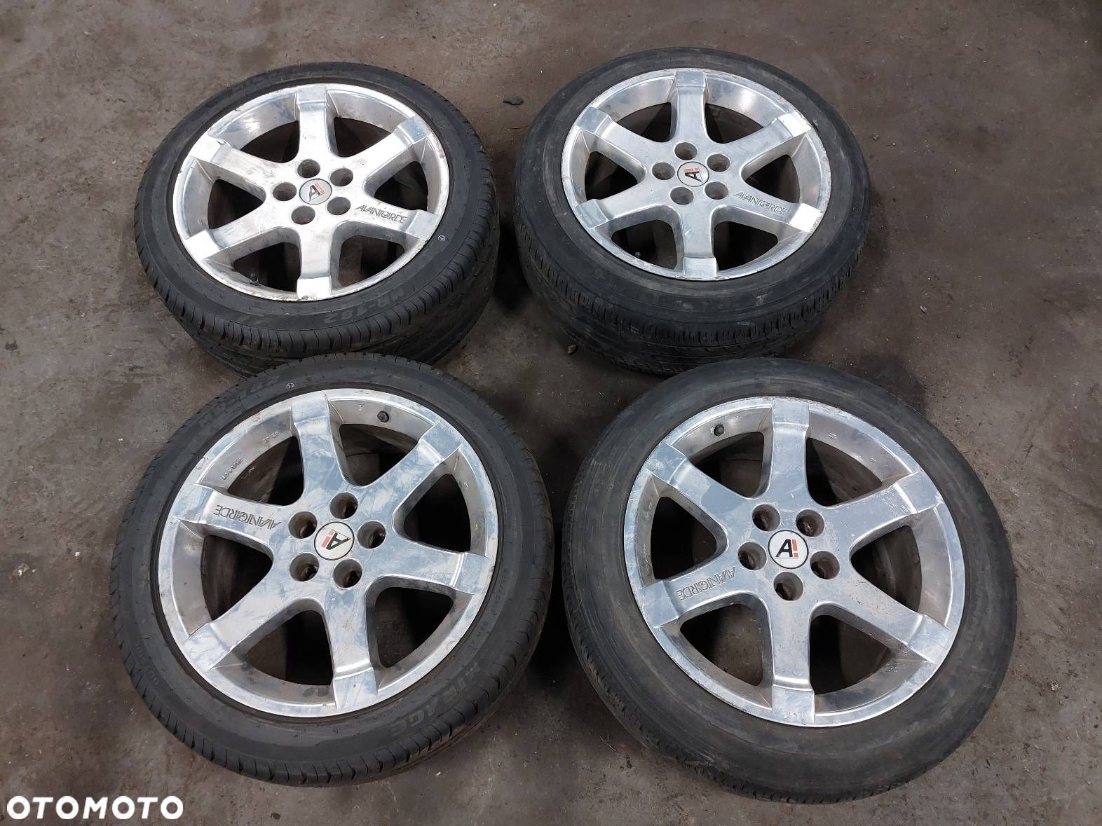 KOŁA KOMPLET FELGI OPONY LETNIE BBS 5X112 8Jx17 ET32 FI57,1 225/45R17 - 1