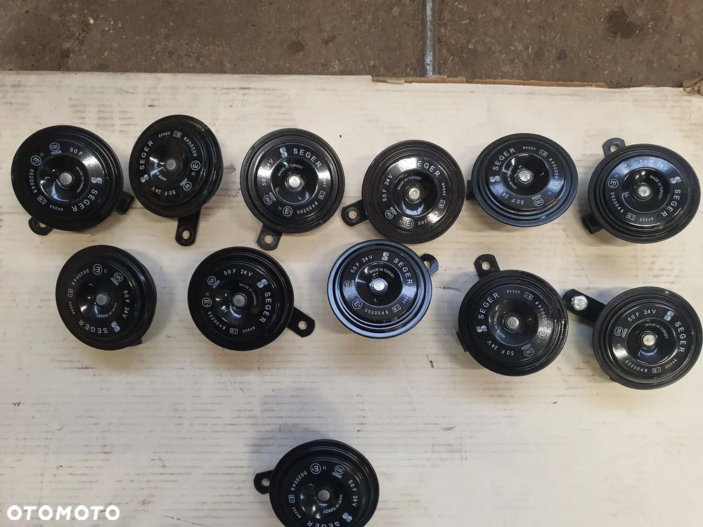 Klakson, sygnał dźwiękowy  6 szt. 24V 50F V033026  0020048 - 5