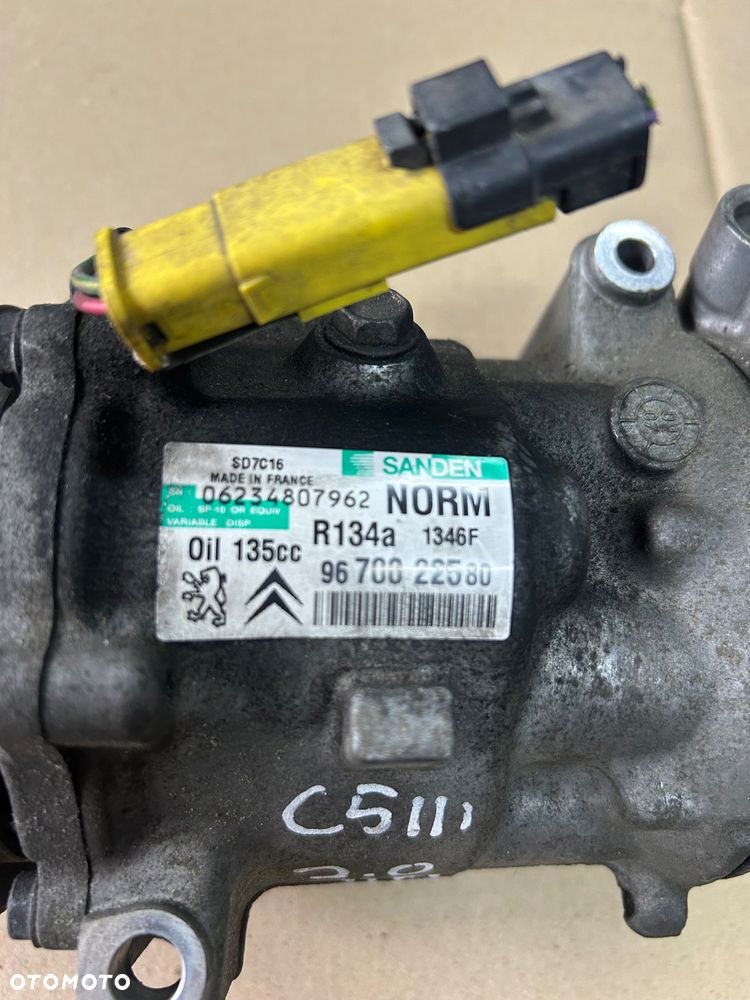 Citroen Peugeot kompresor klimatyzacji 2.0 hdi 9670022580 - 2