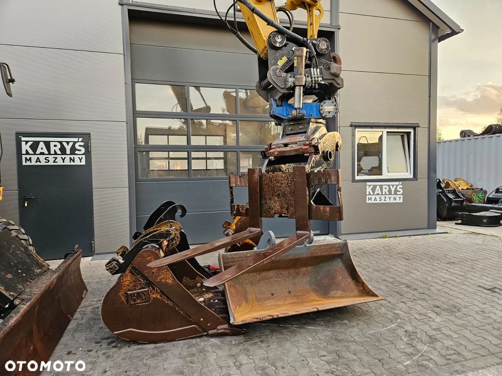 Caterpillar KOPARKA KOŁOWA CAT CATERPILLAR M314F M314 313 314 315 2018R ROTOTILT - 10