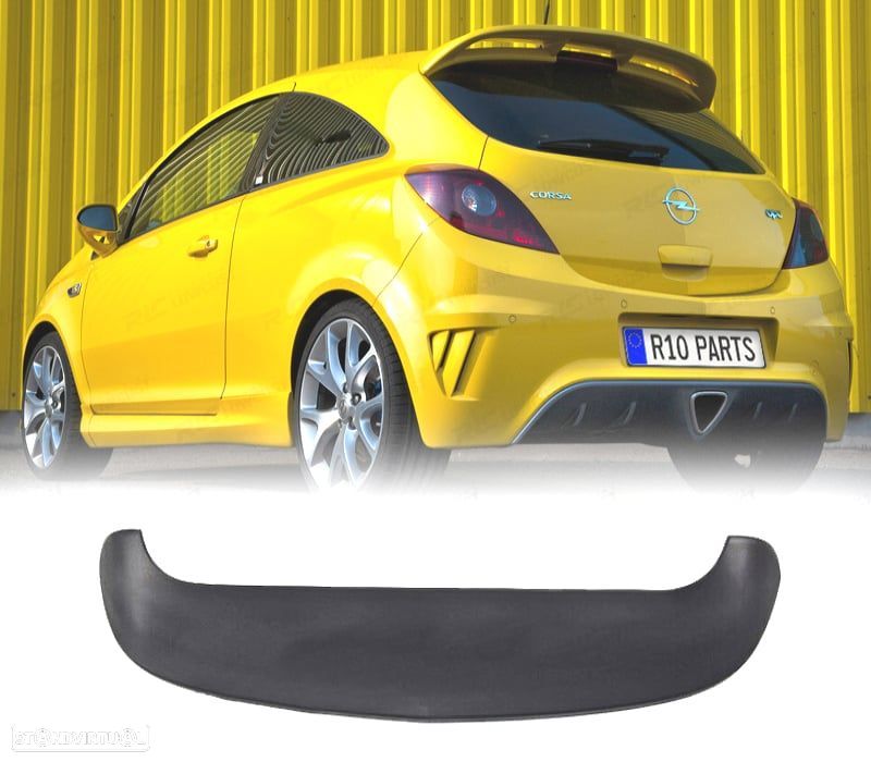 AILERON SPOILER OPEL CORSA D LOOK OPC 3P 06-14 - 1