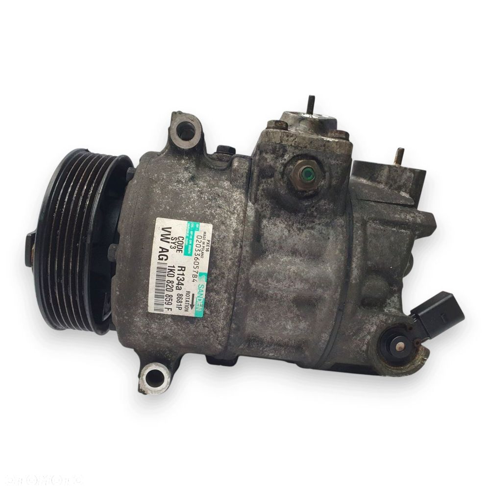 SPRĘŻARKA KLIMATYZACJI VW Golf V Passat B6 2.0 TDI 1K0820859F - 13
