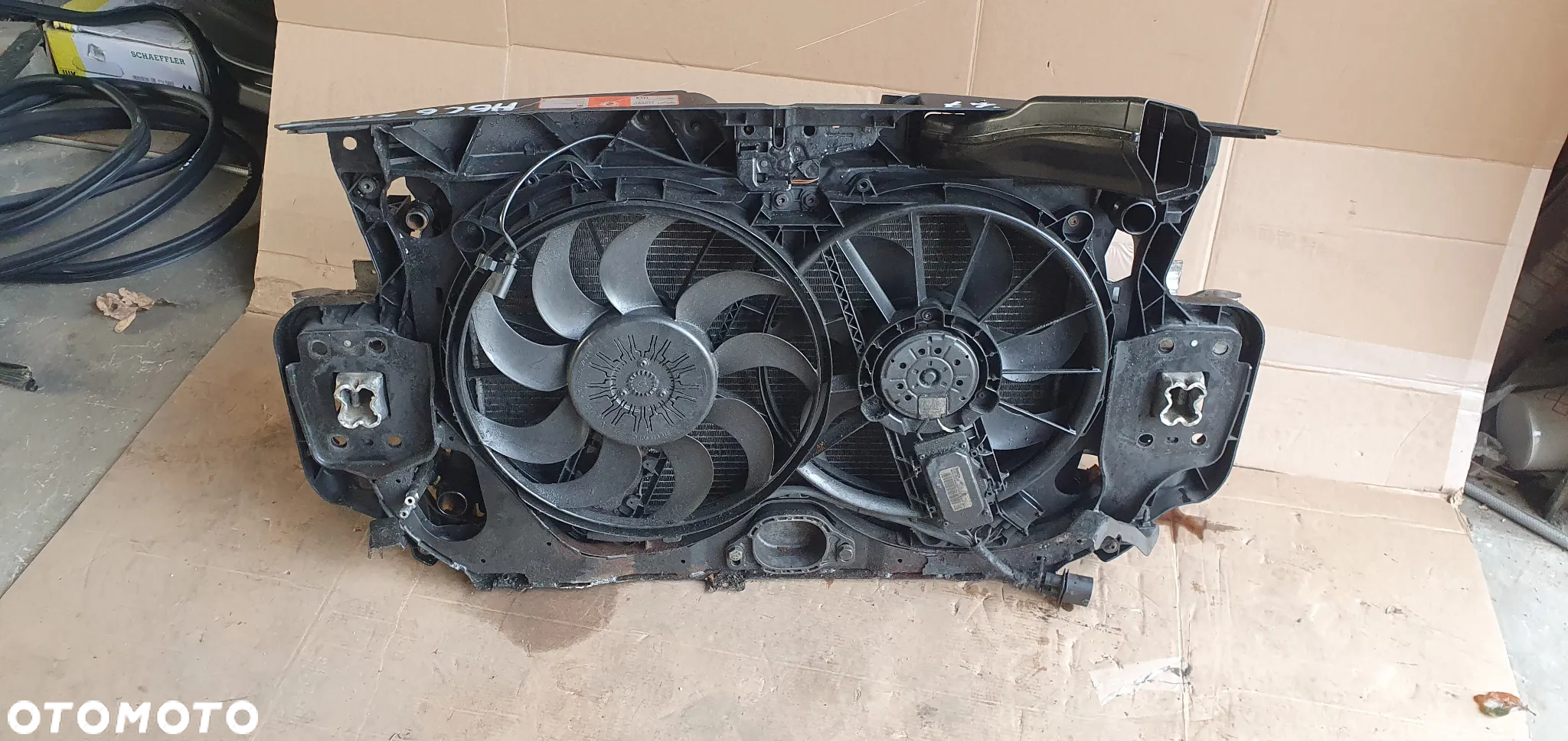 Pas przedni kompletny chłodnice wentylatory Skoda Audi A6 C6 2.7 TDI 3.0 TDI - 6