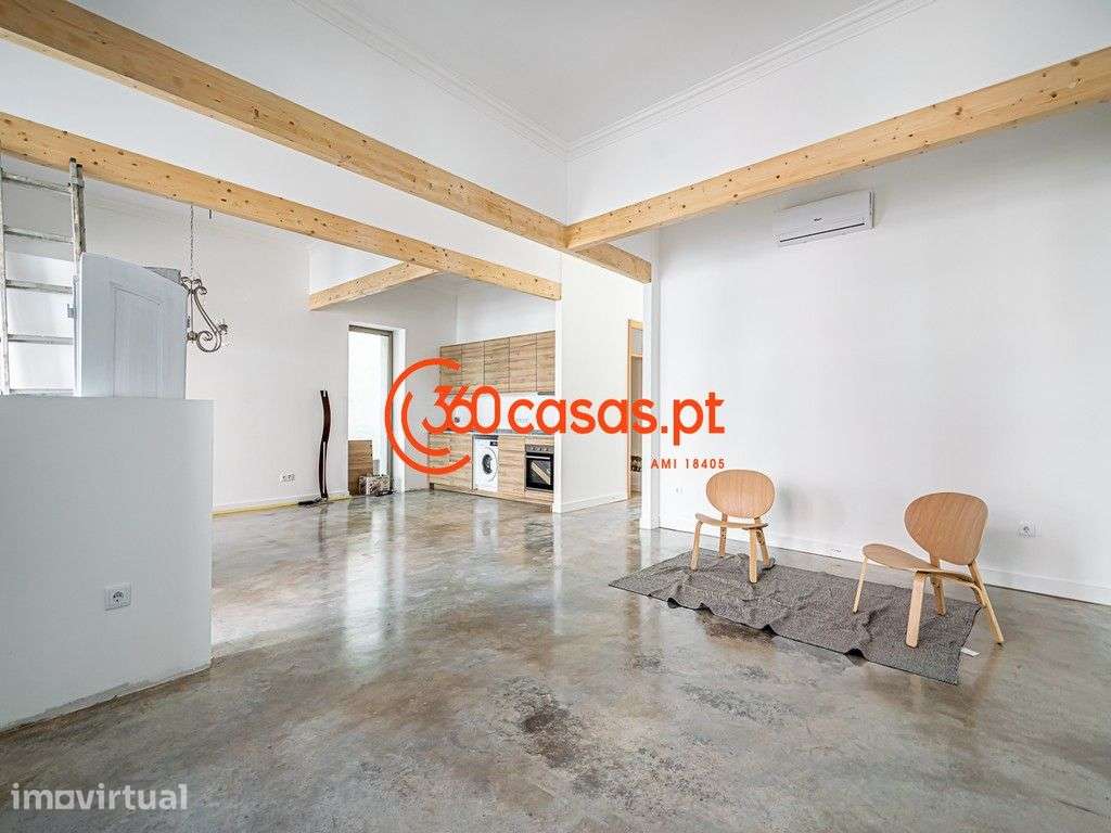 Moradia T1 no centro de Faro, com área bruta de 93m2 e terraço - Grande imagem: 4/24