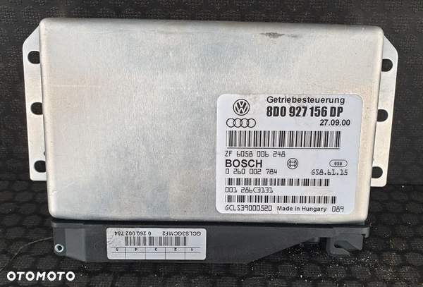 STEROWNIK SKRZYNI BIEGÓW VW PASSAT B5 LIFT 2.5 TDI V6 AUTOMAT 8D0927156DP