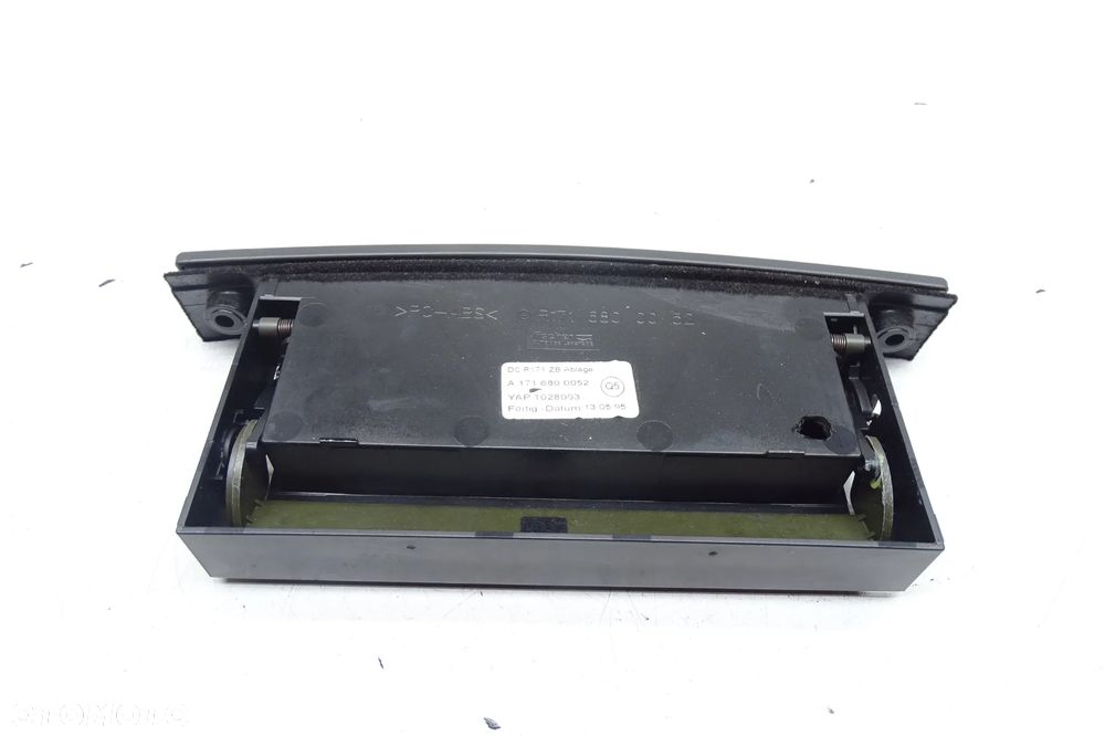 MERCEDES SLK R171 W171 Schowek Półka Konsoli Pod Radio A1716800052 - 3
