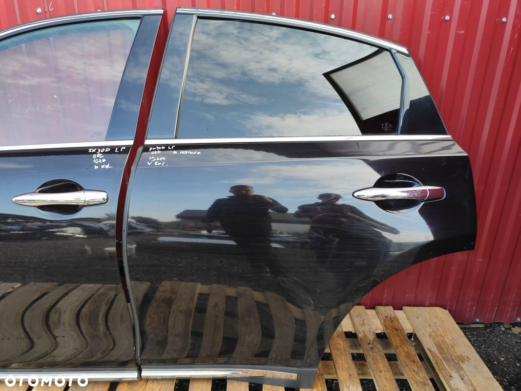 INFINITI FX30D DRZWI LEWY TYŁ LEWE TYLNE ORYGINAŁ BDB - 2