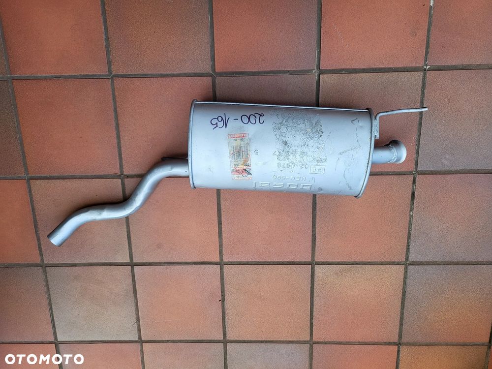 TŁUMIK Końcowy ,tylny  RENAULT EXPRESS  Rapid 86-98 1.0,1.1,1.4 1.9D  7700779630, 200-165,7700781513,7701036267 - 2