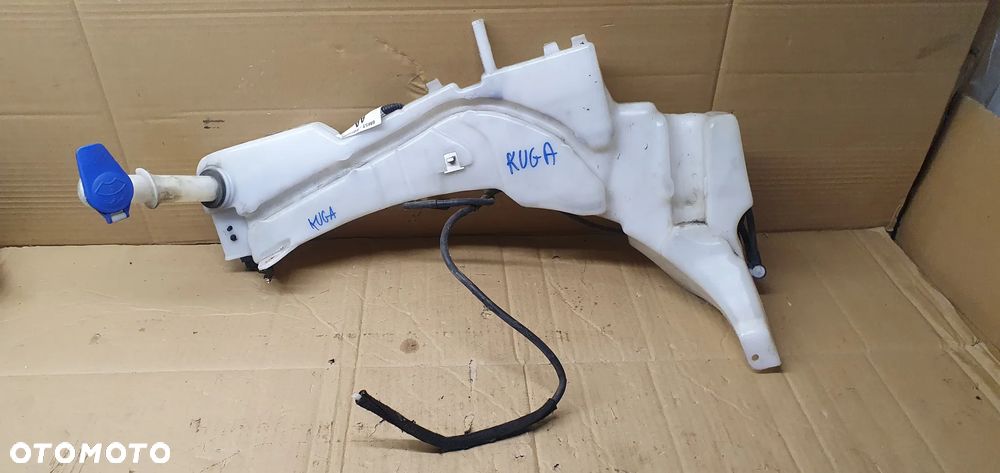 Zbiorniczek płynu spryskiwaczy pompka Ford Kuga MK1 3M51-13K163-AC - 1