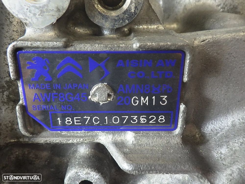 Caixa de Velocidades AUTOMATICA Peugeot 3008 2.0 HDI 20GM13 - 3