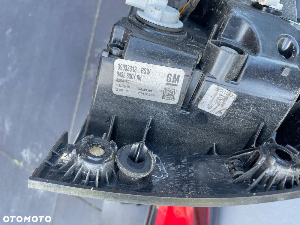 Opel Zafira C LAMPA lewa prawa klapa zderzak KOMPLET TYŁ tylna tylny PDC Z190 - 14
