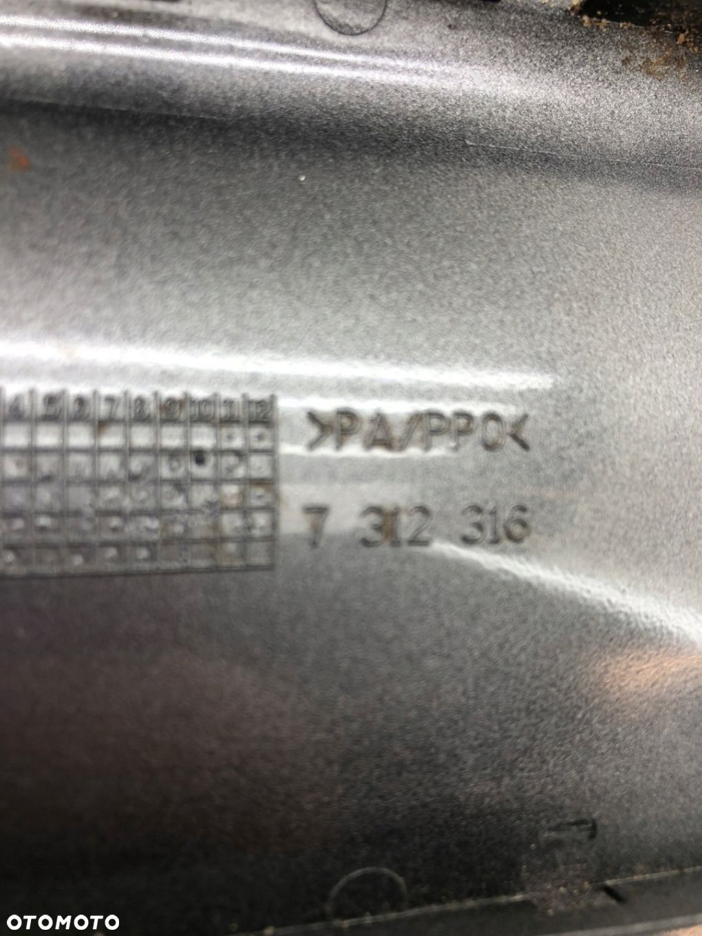 BMW F15 X5 KLAPKA WLEWU PALIWA A52 7312316 - 3