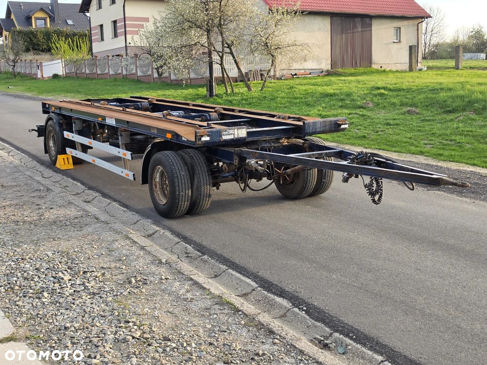 Polkon PRZYCZEPA POLKON PK-183 DO HAKOWCA ZŁOMU DO TROCIN DO TRANSPORTU KONTENERÓW ROLNICZA NA DUŻE KONTENERY - 2