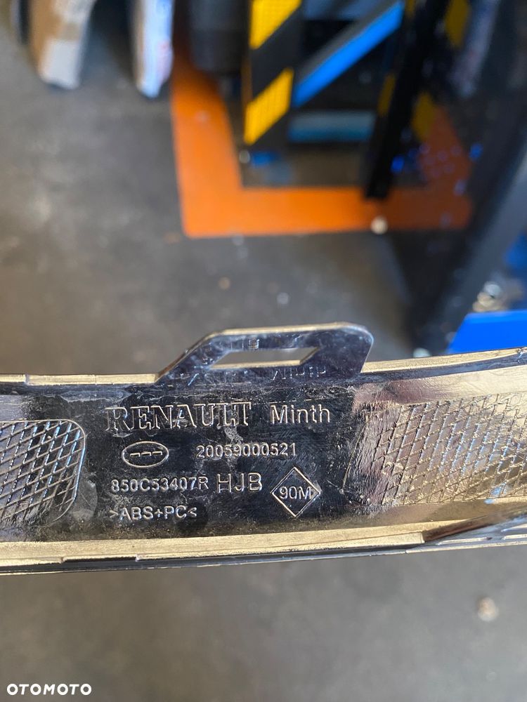 RENAULT CAPTUR 2 II NAKŁADKA LISTWA CHROM CHROMOWA LEWA TYLNA TYLNIA TYŁ  Chrom ZDERZAKA TYLNEGO TYŁ lewy 850C53407R - 8