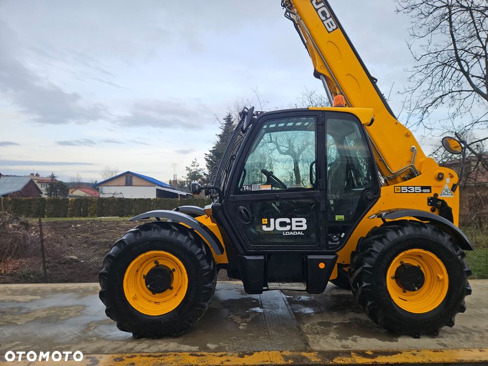 JCB Ładowarka teleskopowa JCB 535-95 Powershift 4WS 10m Manitou Merlo - 4
