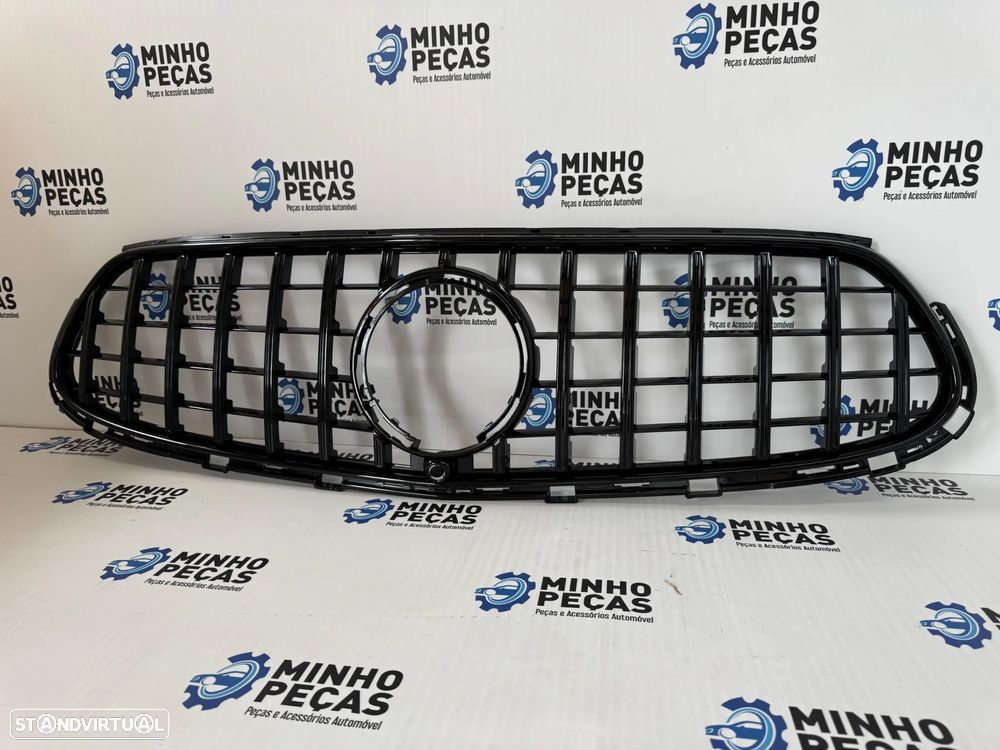 Grelha Frontal Mercedes GLC (X254) GTR Panamericana Preto Brilho - 2